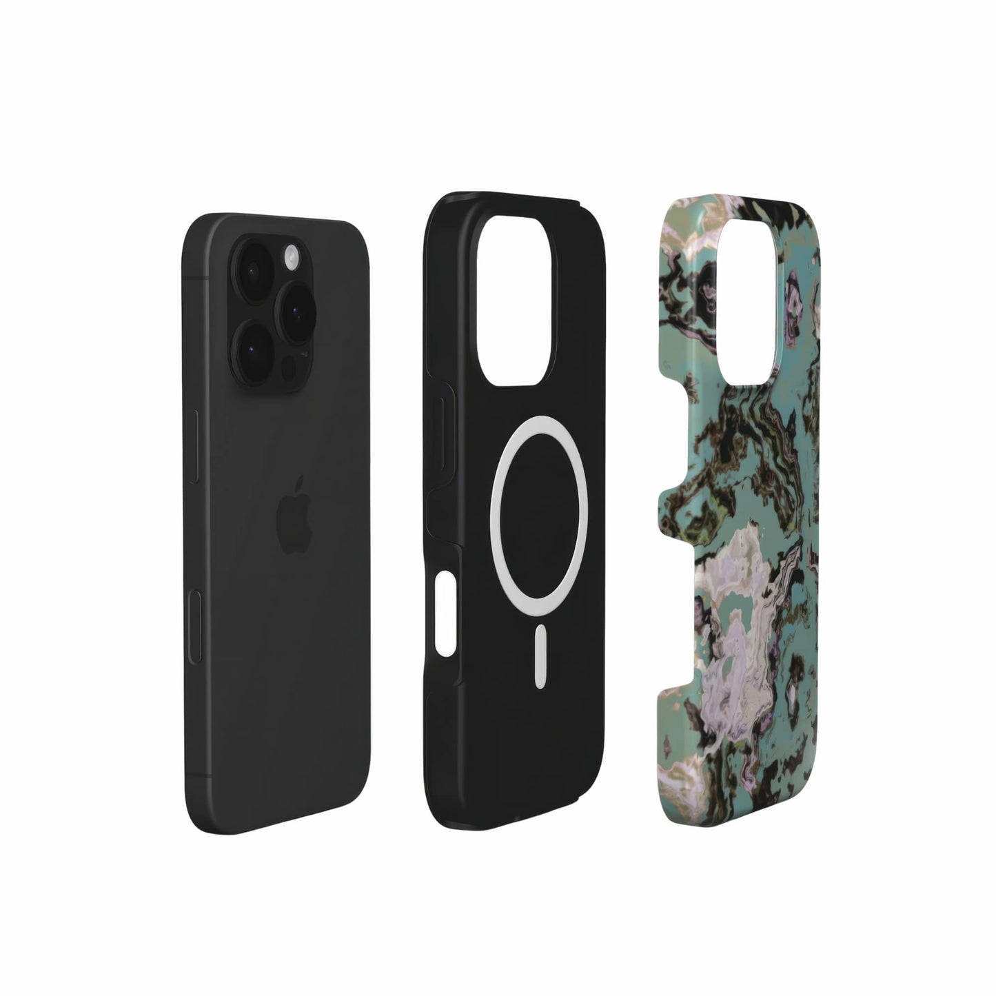 Teal Sea MagSafe Tough Phone Case