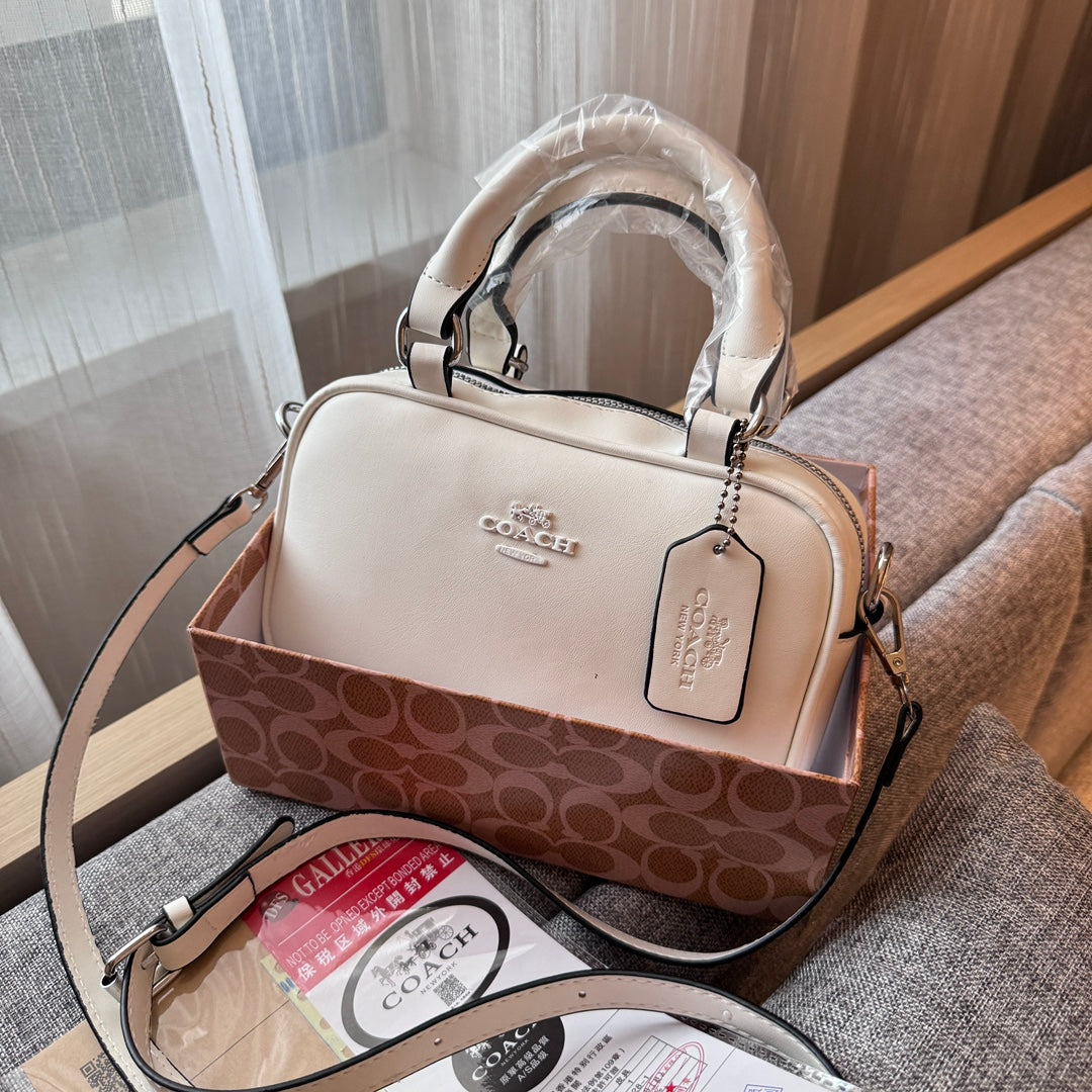 Luxe Texture Leather Handbag  015