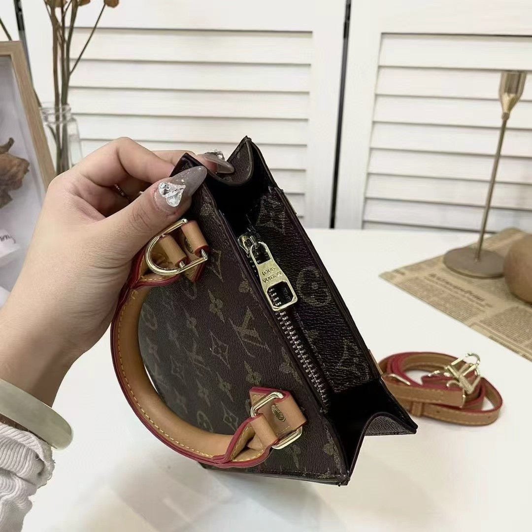 Classic Tote Bag With Crossbody Strap