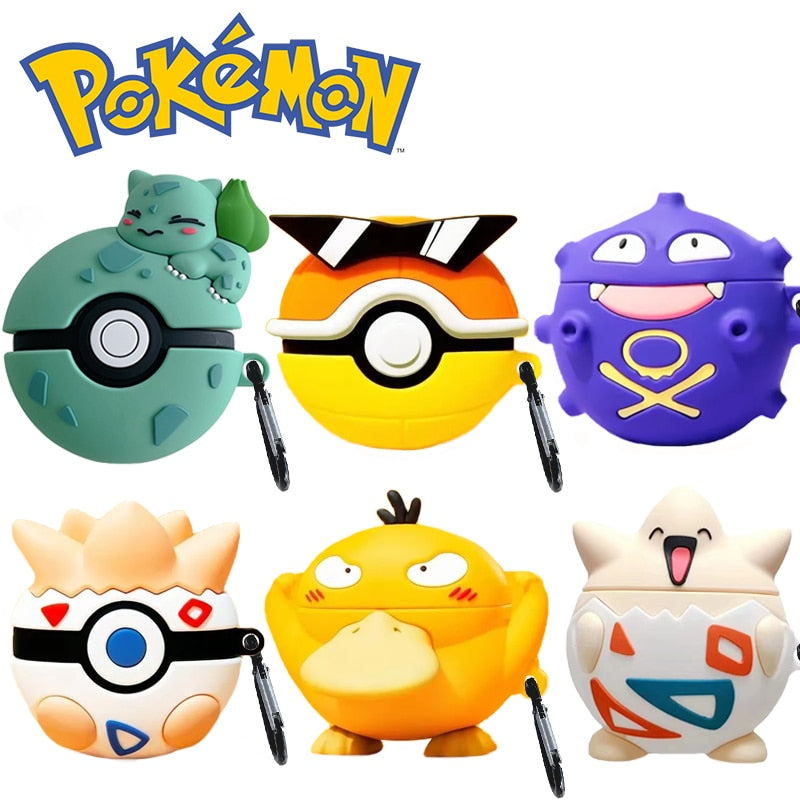 Pokemon 'Pokeball Bulbasaur' V2 Premium AirPods Case Shock Proof Cover