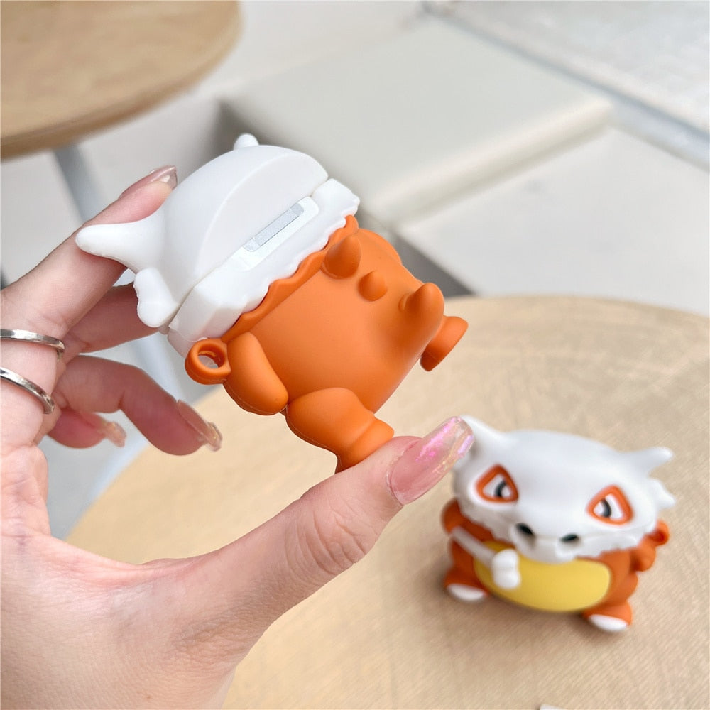 Cute 3D Pokemon  'Cubone' Premium AirPods Case Shock Proof Cover