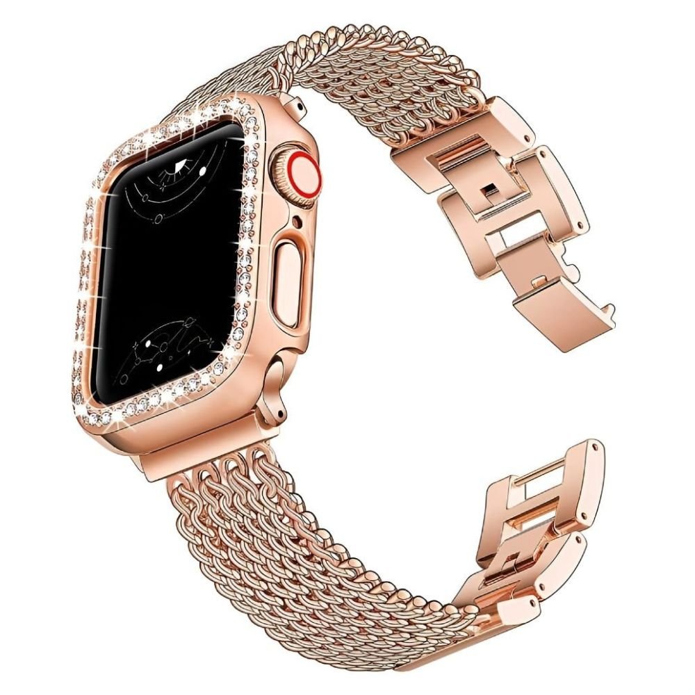 Aliqui Designer Stainless Steel Band + Case