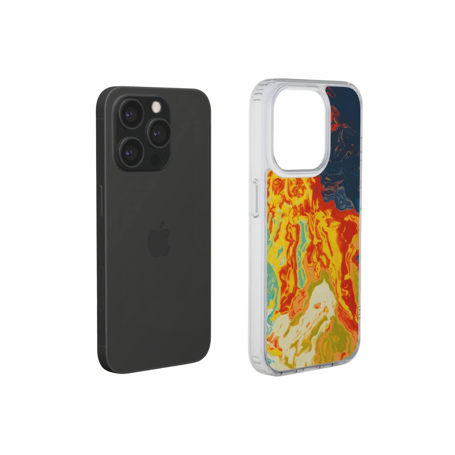 Lava Clear Phone Case