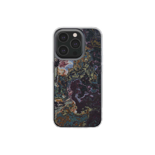 Molten Berries Mix Clear Phone Case
