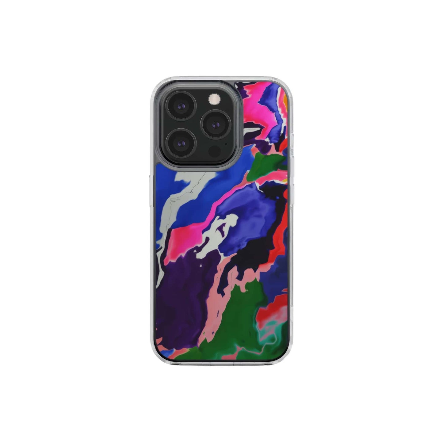 Nebula Drift Clear Phone Case