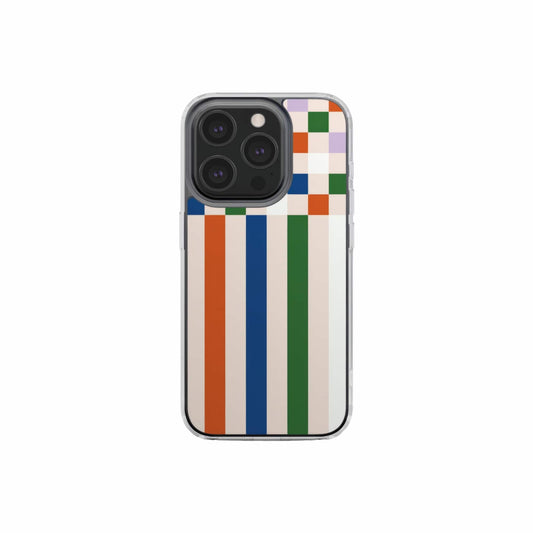 Pixel Grid Multi Clear Phone Case