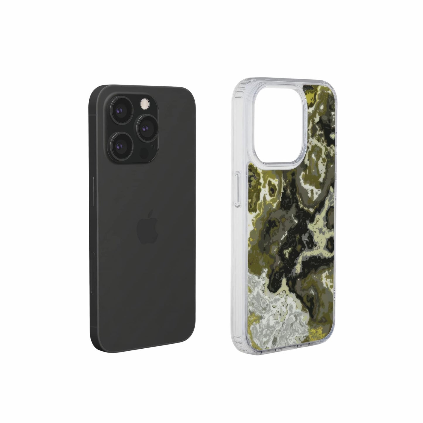 Spring Rain Clear Phone Case