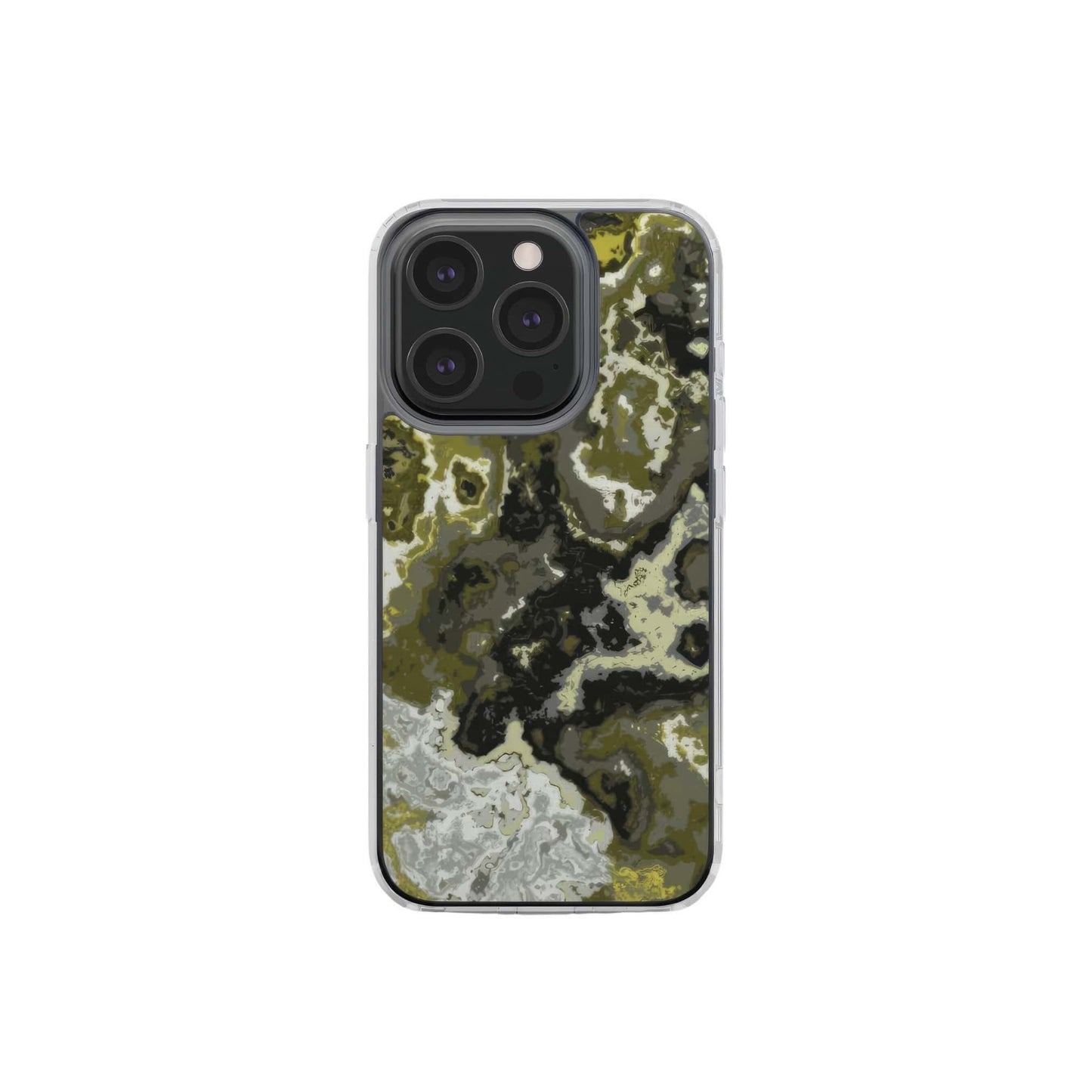 Spring Rain Clear Phone Case