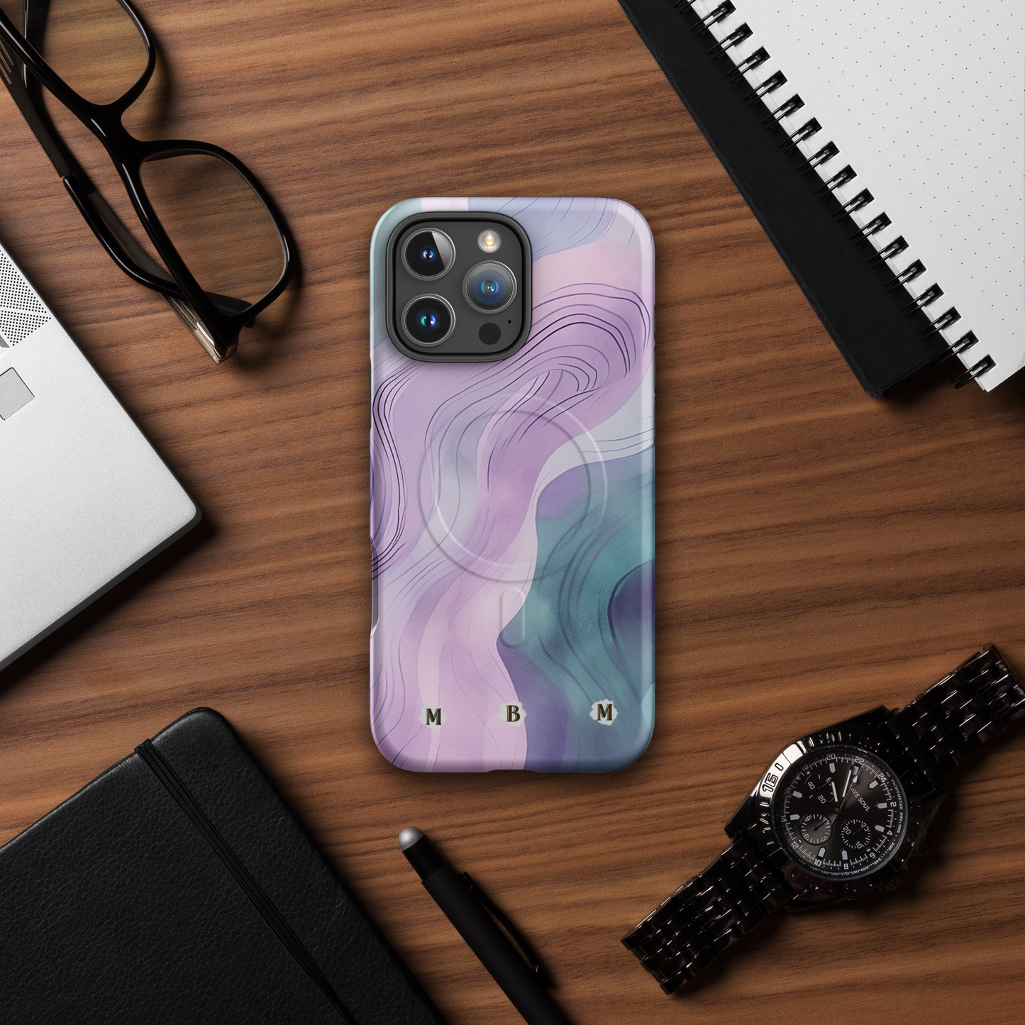 Pastel Wave MagSafe® Phone Case