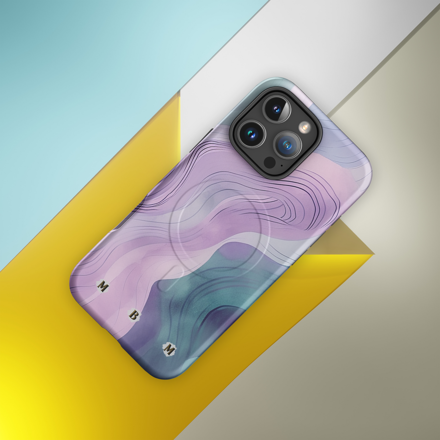 Pastel Wave MagSafe® Phone Case