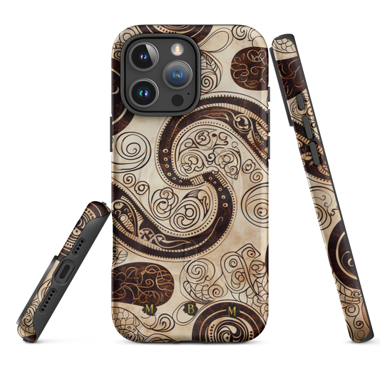 Sepia Scroll MagSafe® Phone Case