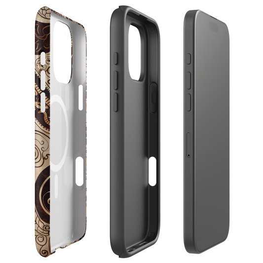 Sepia Scroll MagSafe® Phone Case