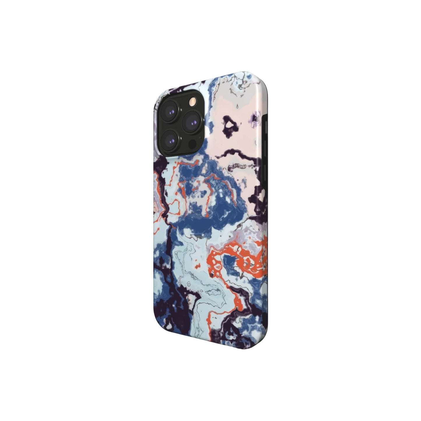 Blue Marble Veins Tough Phone Case