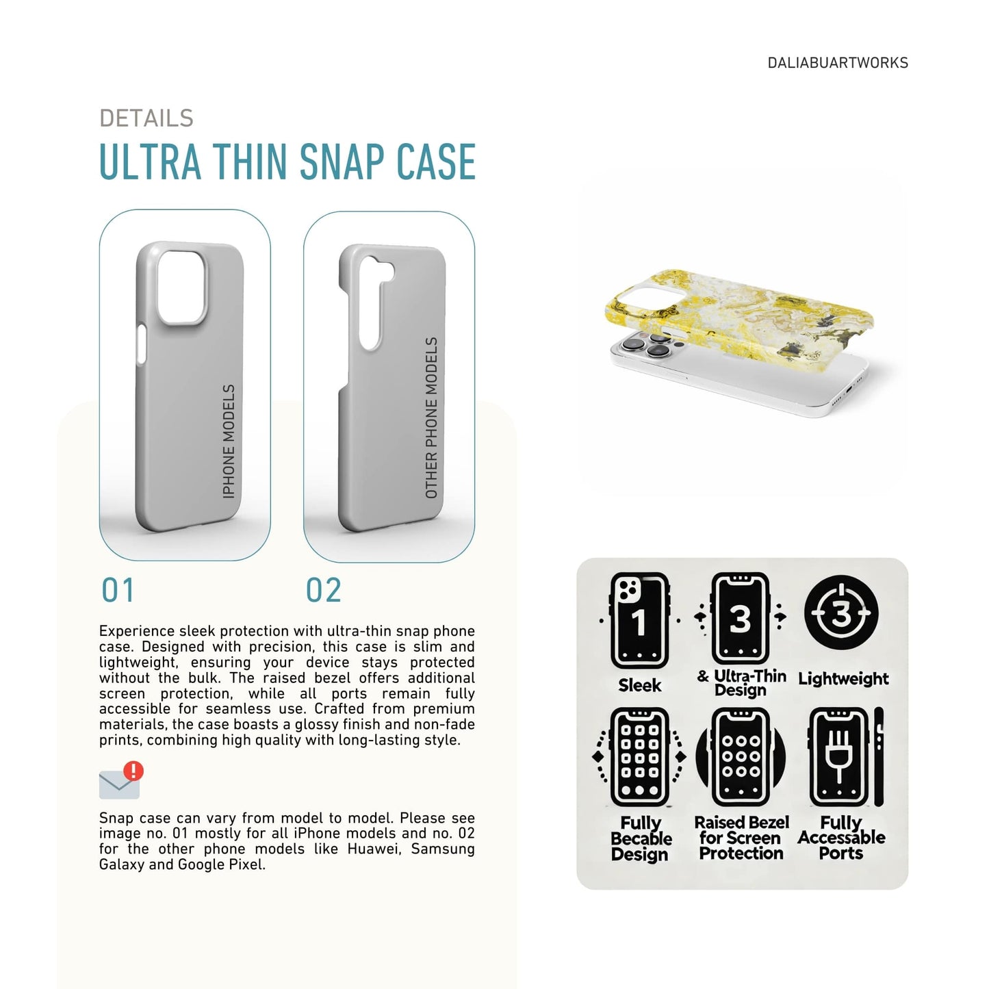 Citron Snap Phone Case