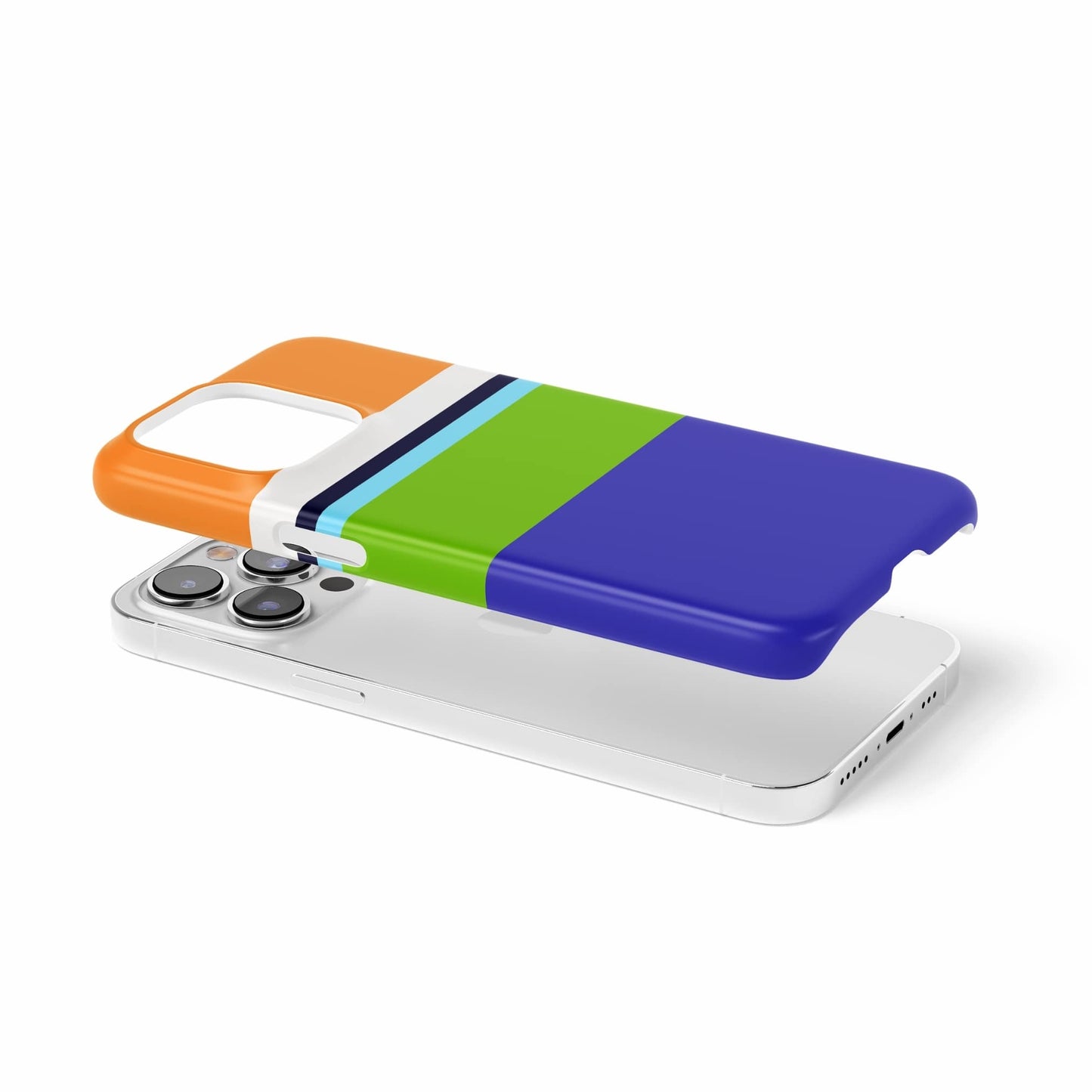 Color Blocks Coastline Snap Phone Case