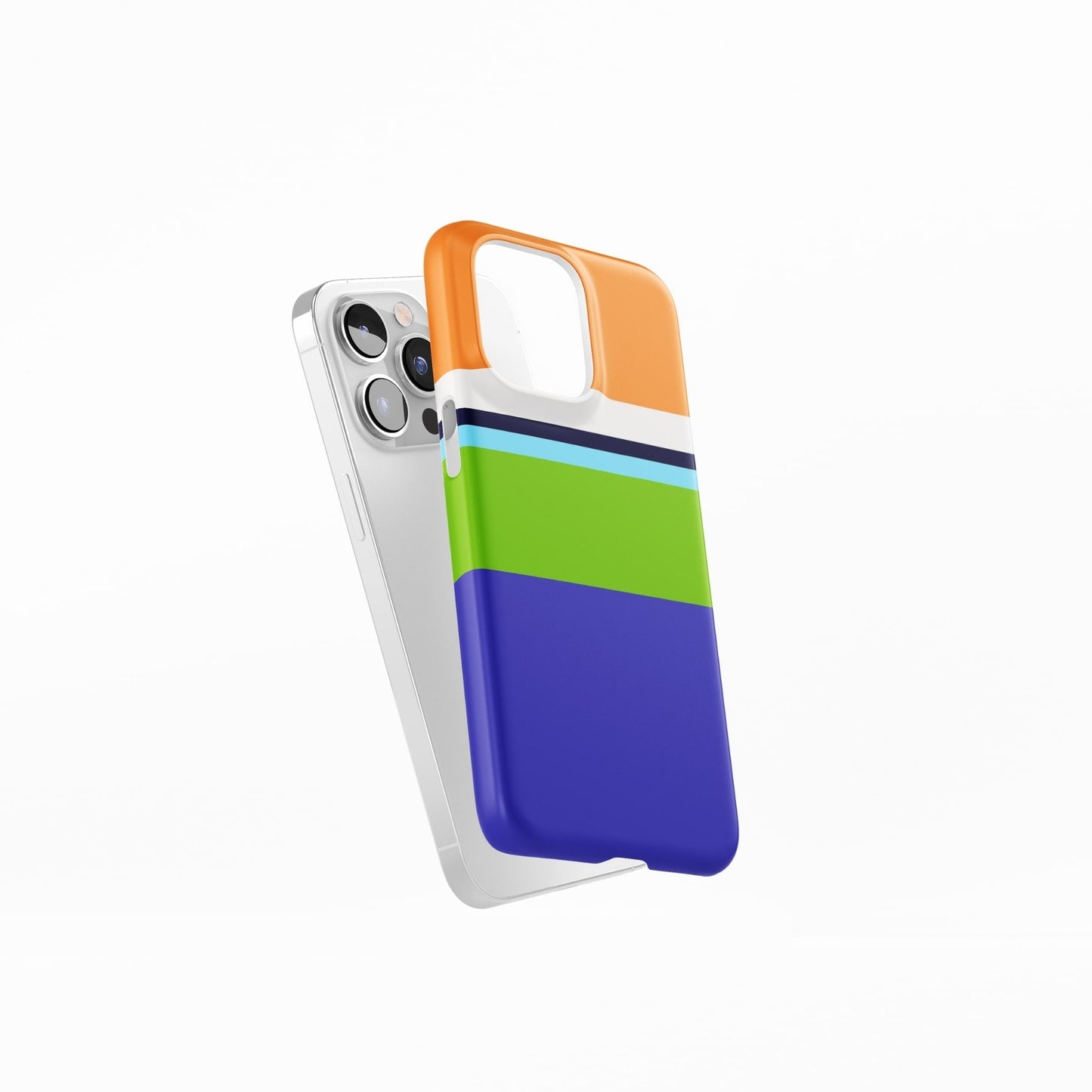 Color Blocks Coastline Snap Phone Case