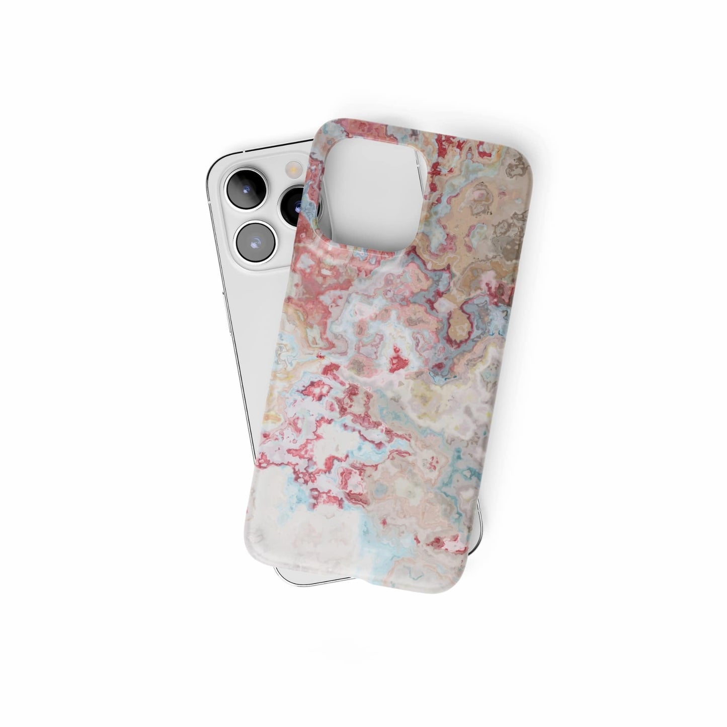 Divine Blue Snap Phone Case