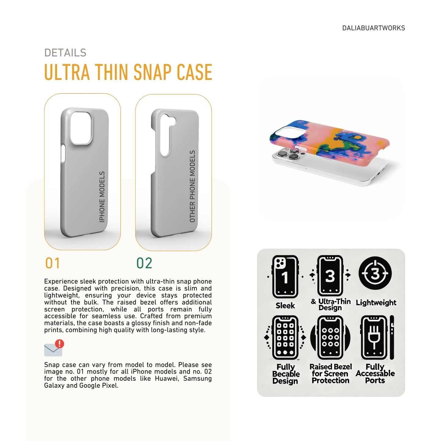 Electricity Snap Phone Case