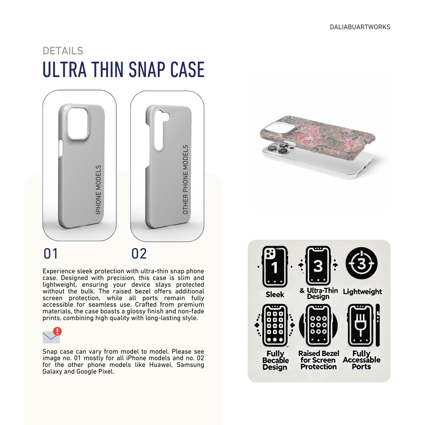 Feel Impress Snap Phone Case