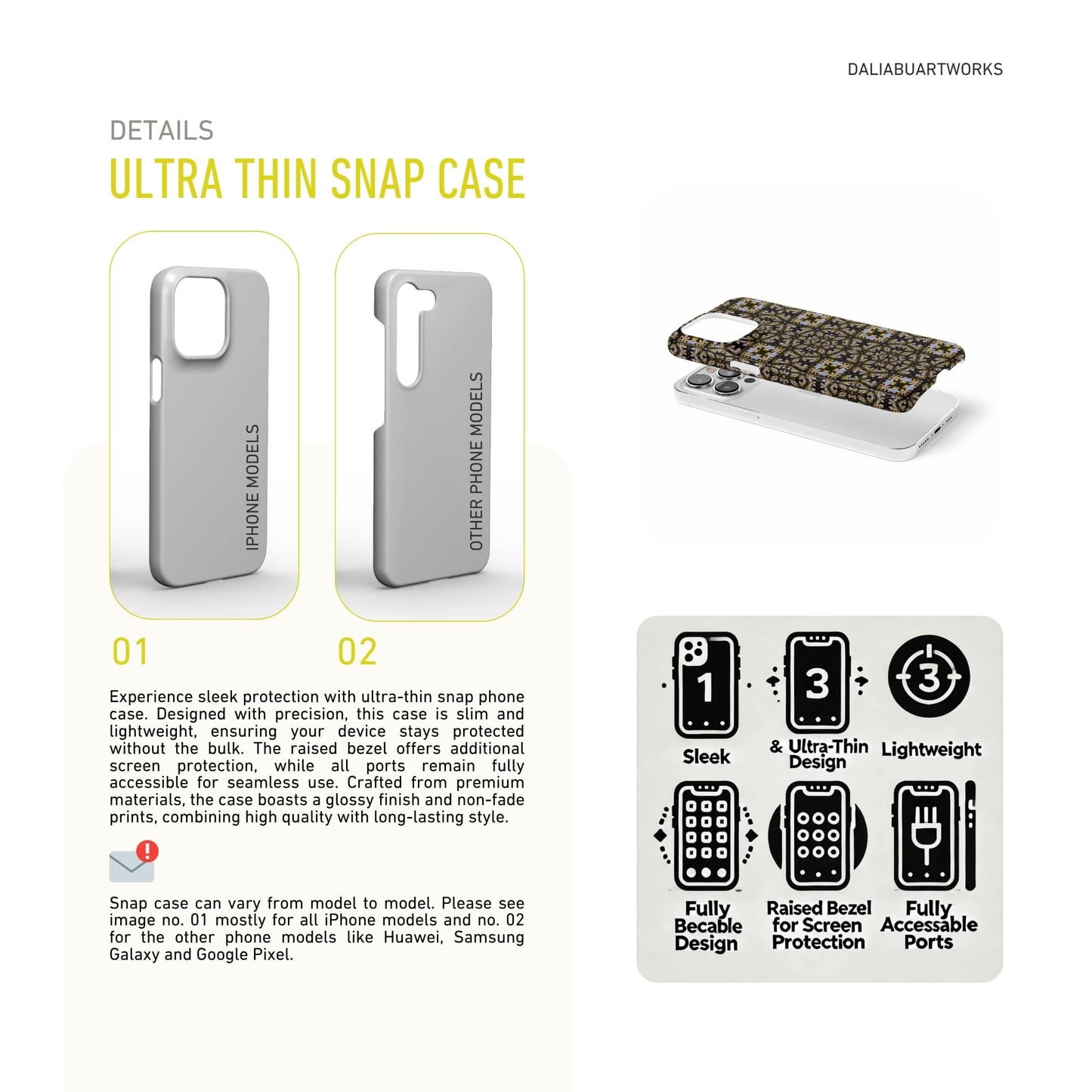 Fleurs Du Jardin Snap Phone Case