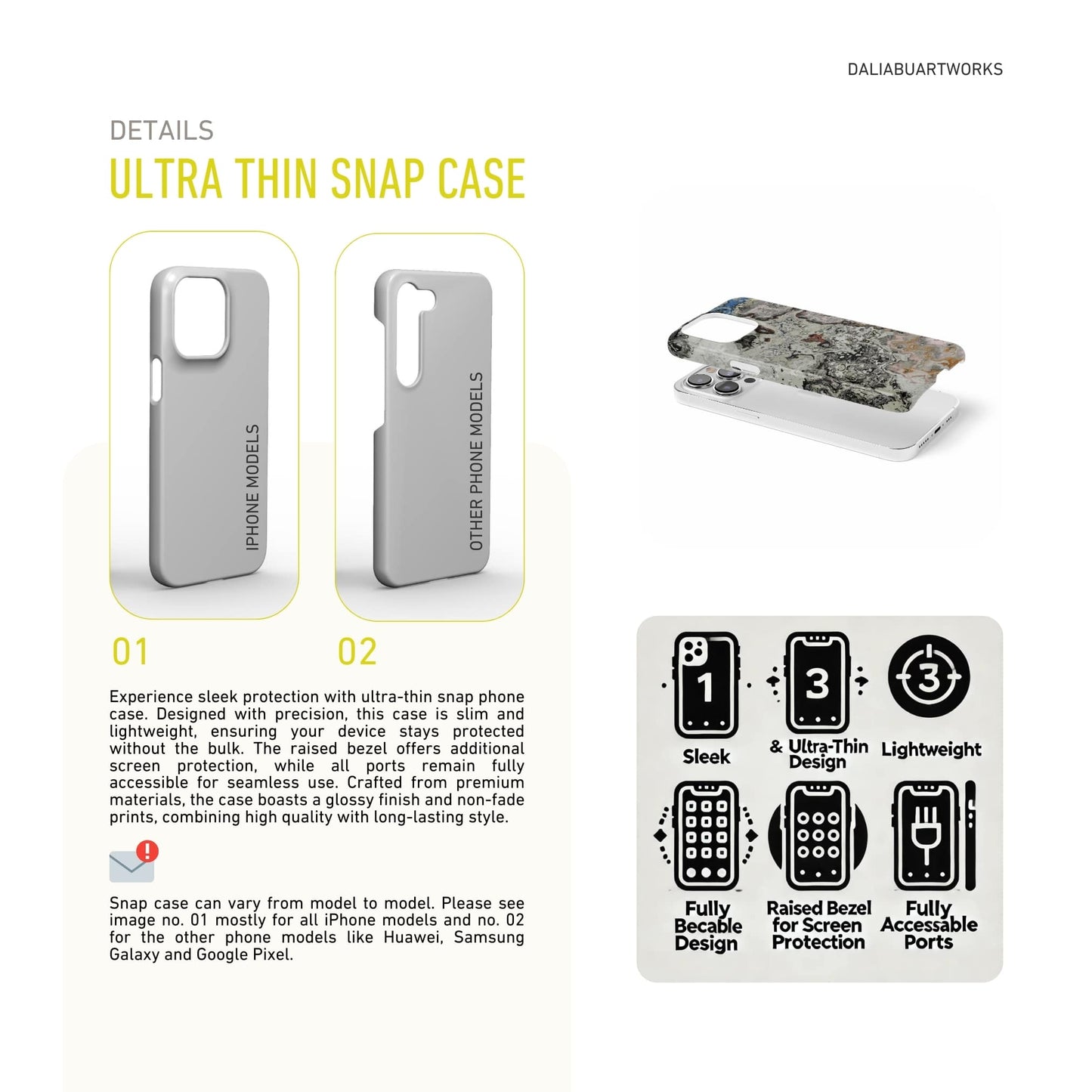 Full Moon Snap Phone Case