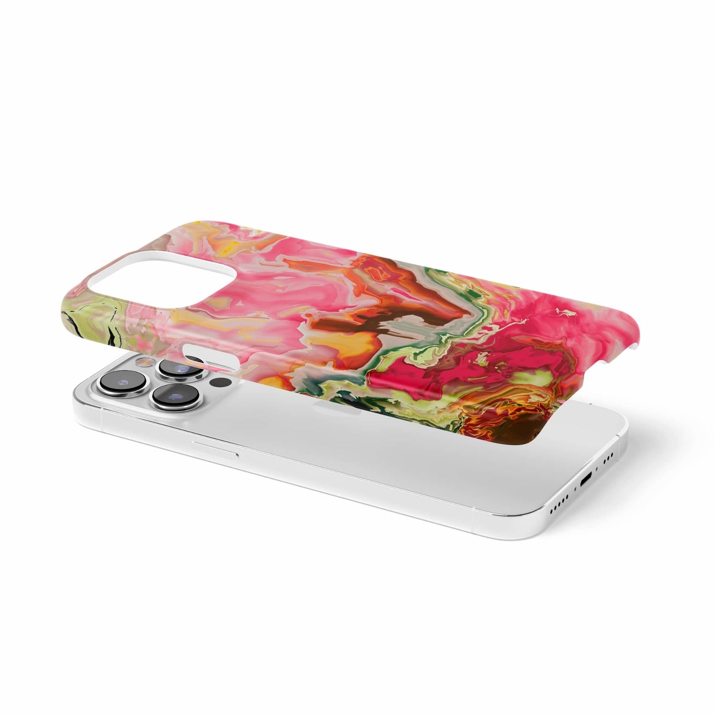 Neon Pink Snap Phone Case