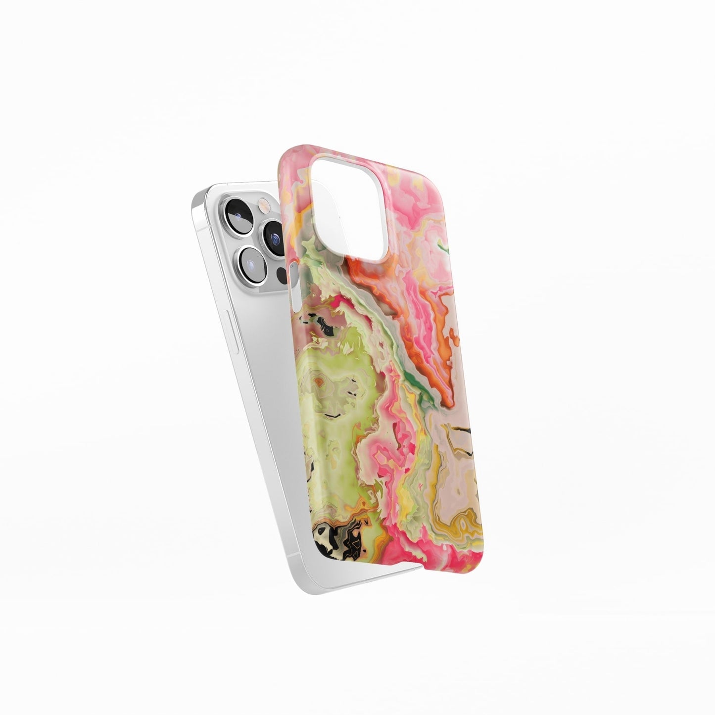 Neon Pink Light Snap Phone Case