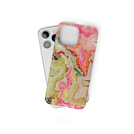 Neon Pink Light Snap Phone Case