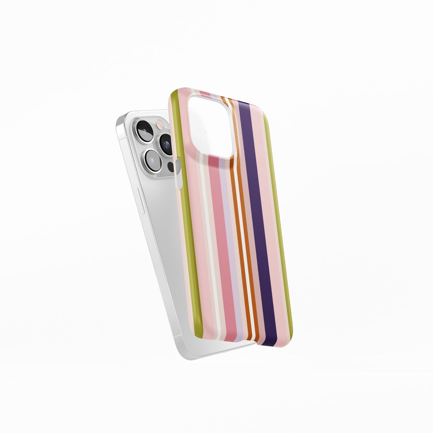 Parallel Flow Pink Snap Phone Case