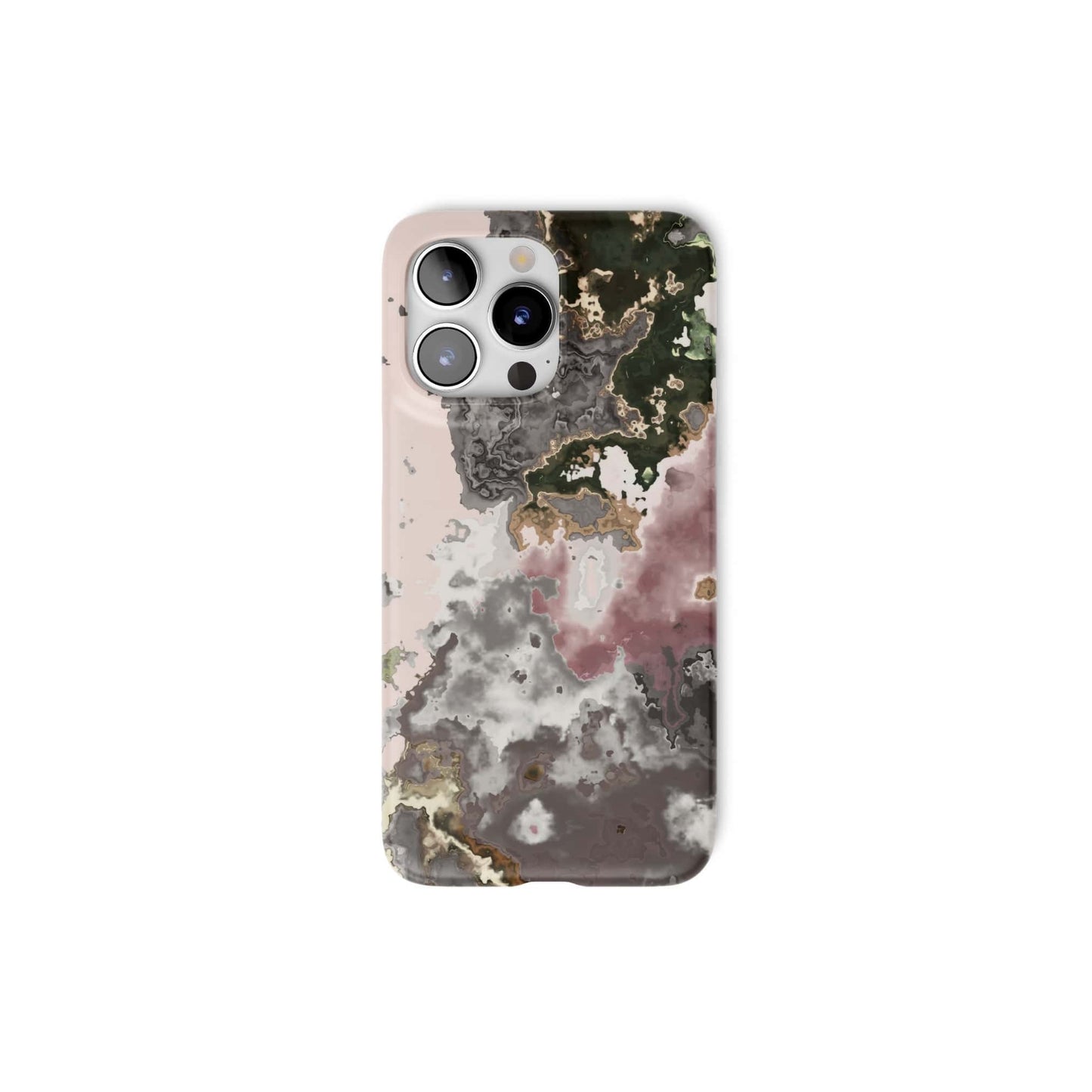 Pink Moss Snap Phone Case