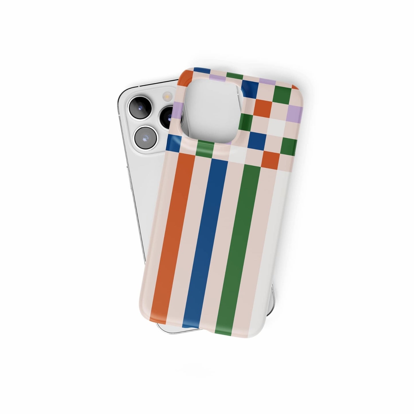 Pixel Grid Multi Snap Phone Case