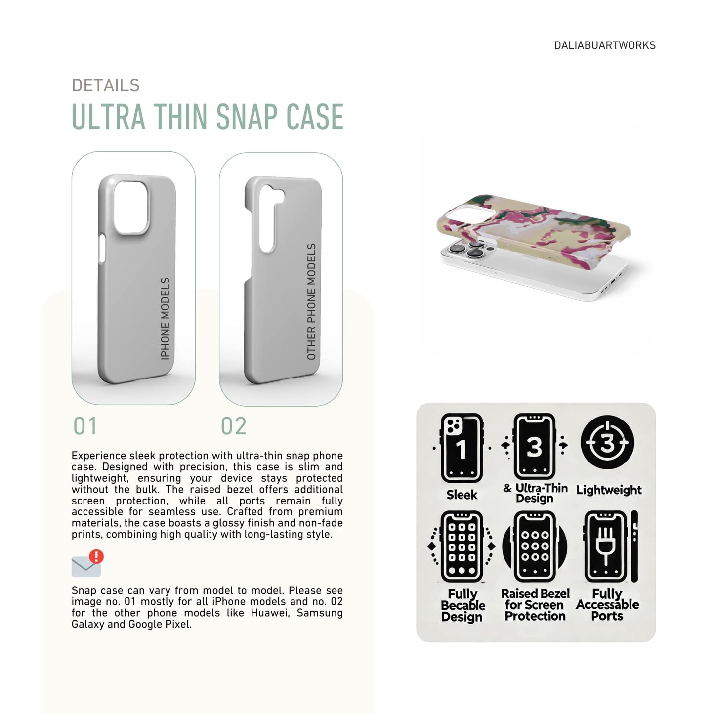 Sandscape Dream Snap Phone Case