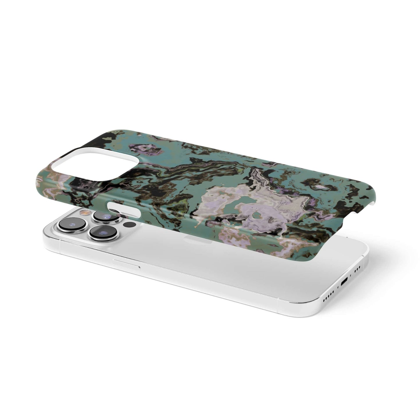 Teal Sea Snap Phone Case