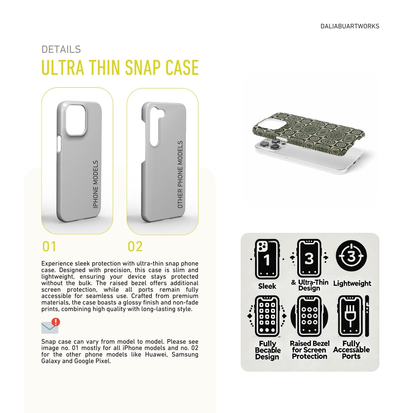 Wooden Snake #2 Snap Phone Case