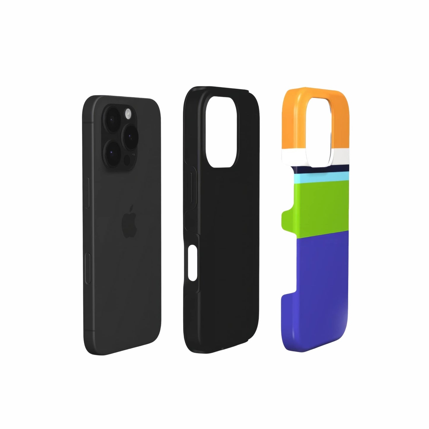 Color Blocks Coastline Tough Phone Case