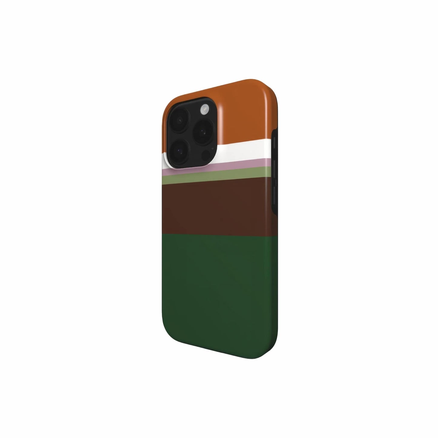 Color Blocks Forest Tough Phone Case