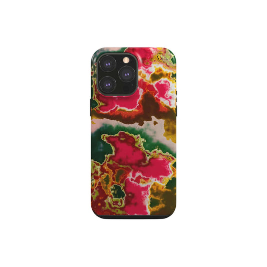 Neon Pink Rich Tough Phone Case