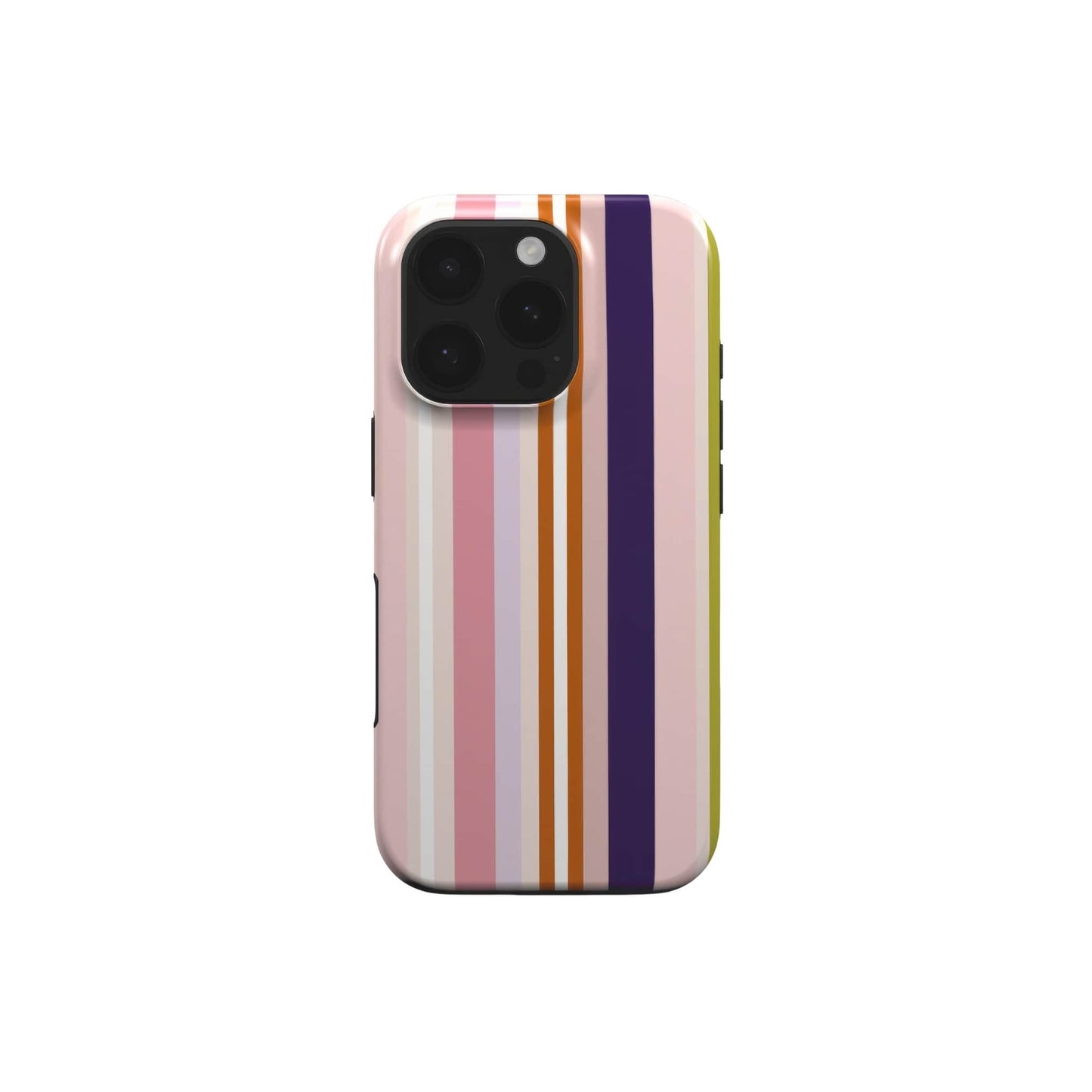 Parallel Flow Pink Tough Phone Case
