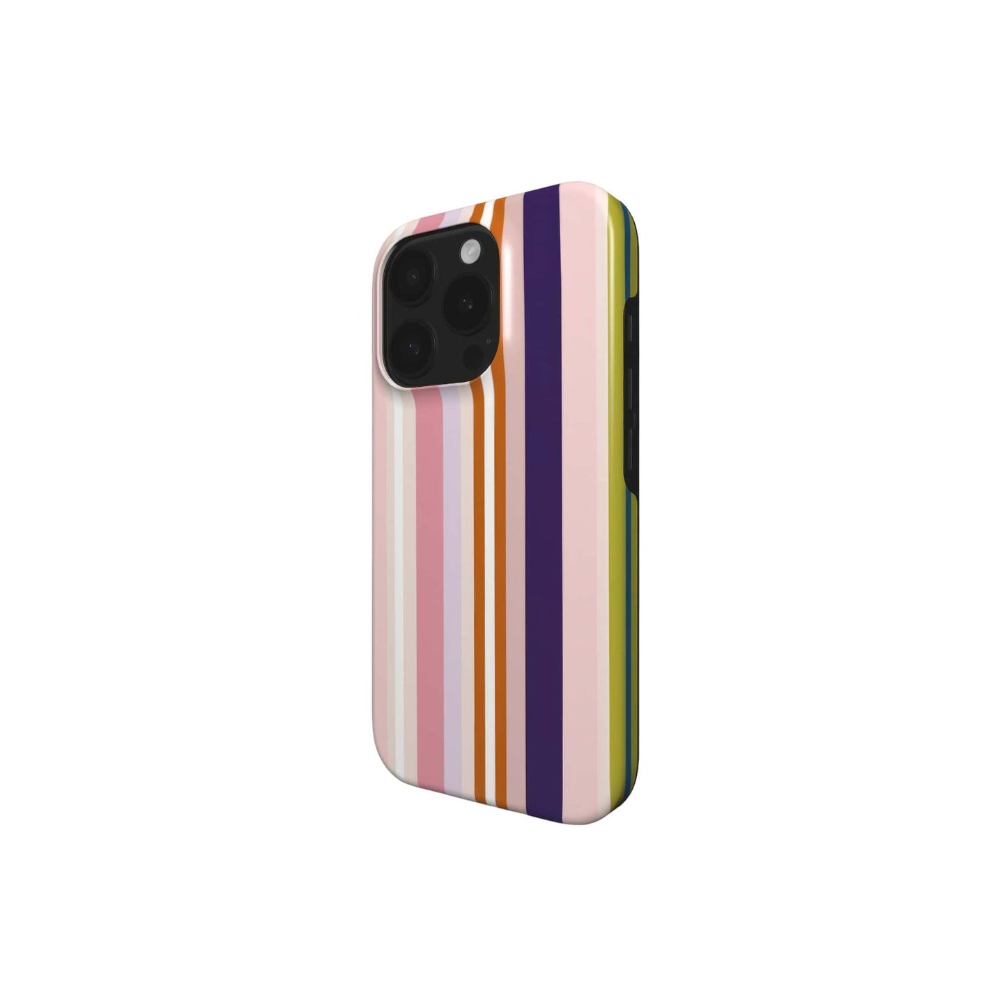 Parallel Flow Pink Tough Phone Case